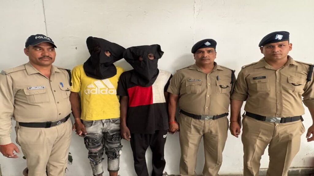 अंतरराज्यीय चोर गिरोह के दो सदस्य चढ़े हत्थे, पुलिस की पूछताछ में उगले कई राज