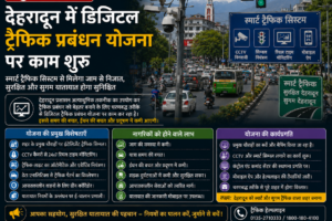 देहरादून में डिजिटल ट्रैफिक प्रबंधन योजना पर काम शुरू