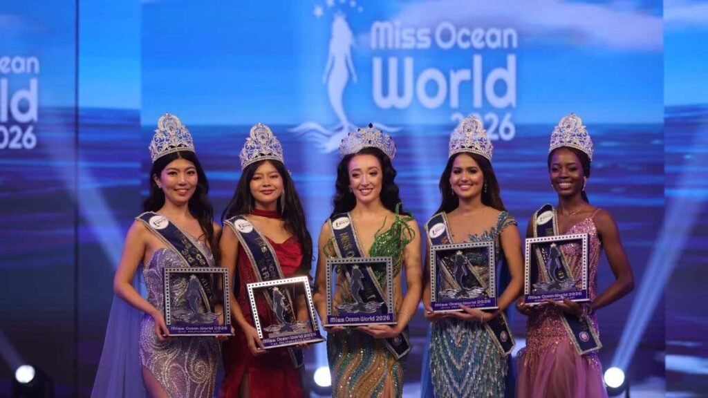 MISS OCEAN WORLD 2026 : यूके की मॉली मैरी बक्ली के सिर सजा ताज, भारत की हीना ठाकुर बनीं सेकंड रनर अप
