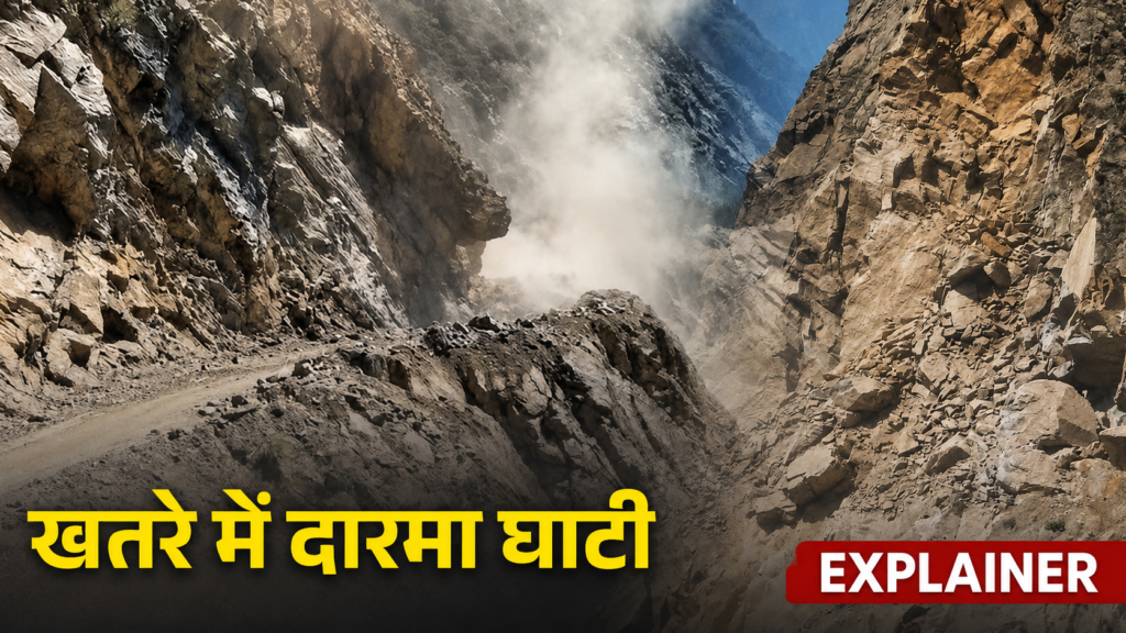 चीन सीमा से सटी दारमा घाटी में लैंडस्लाइड का हाई रिस्क, 9% क्षेत्र अत्यधिक संवेदनशील, जोखिम क्षेत्र में 58 फीसदी आबादी