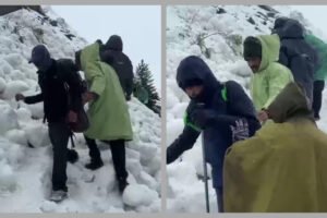 गोमुख-तपोवन ट्रेक पर फंसे 121 ट्रेकर का रेस्क्यू, 136 पर्वतारोहियों के लिए हेलीकॉप्टर पहुंचे, चारधाम यात्रा फिर शुरू