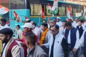 उत्तराखंड में कांग्रेस न्याय यात्रा में गरजे दिग्गज नेता, धामी सरकार पर साधा निशाना